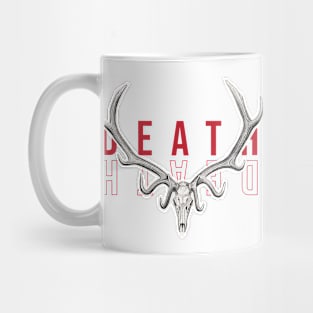 Deer Skull Death Artwork Illustration Mug